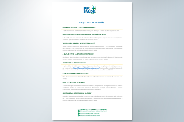 Saiba tudo sobre a ampliação da rede credenciada do PF Saúde